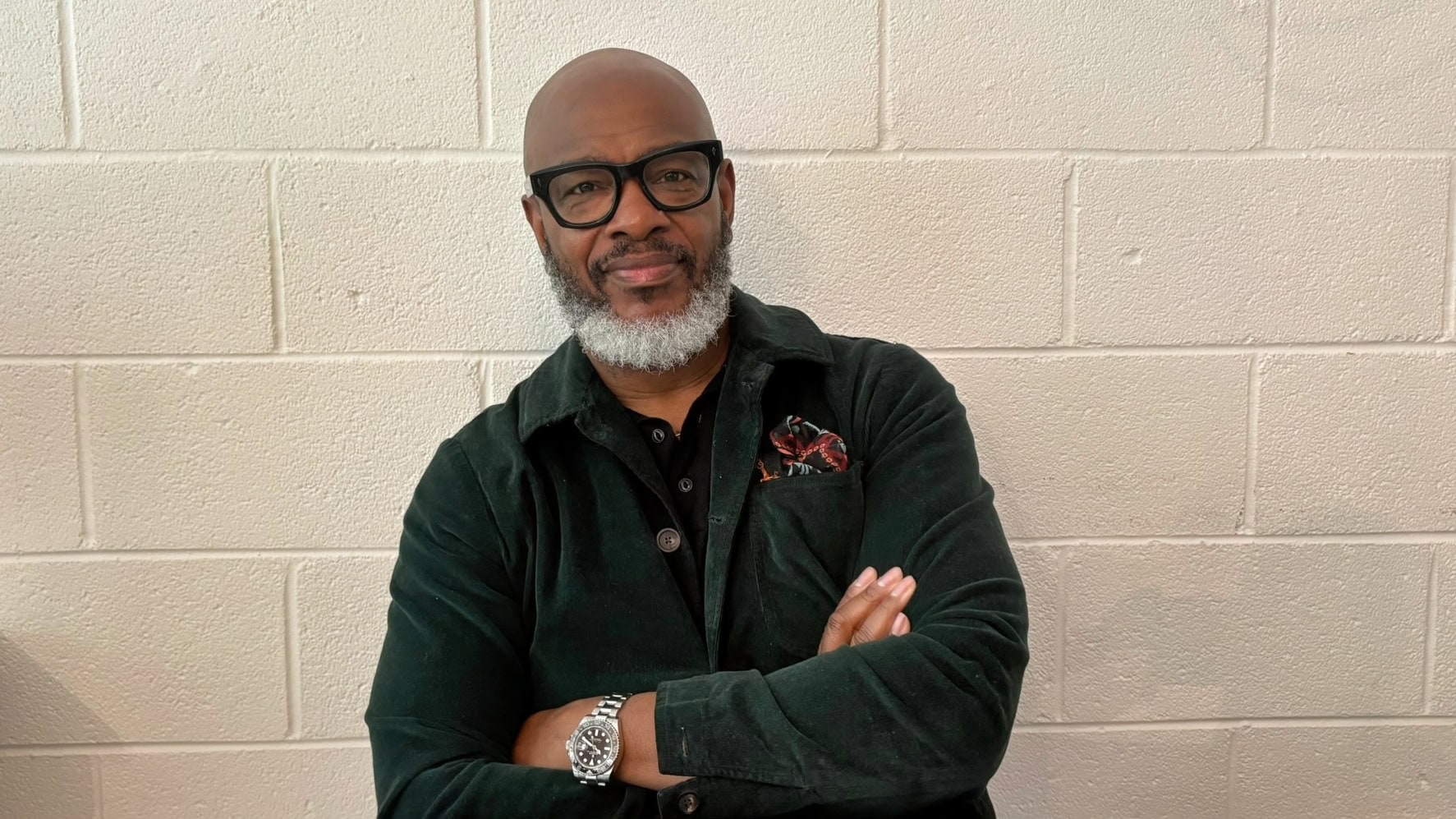 Derek Hicks at Louie and Honey’s Kitchen in Winston Salem/ Photo by Hanna Raskin
